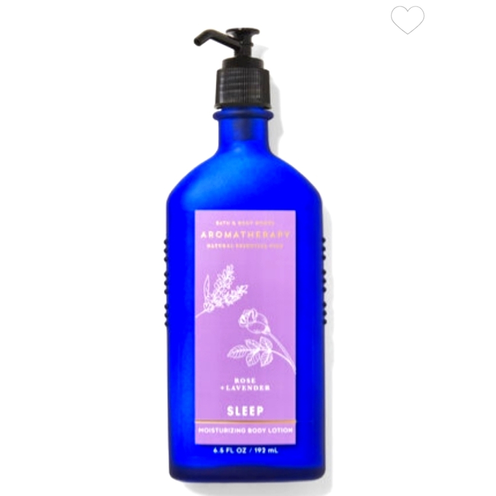 Bath and Body Works Rose Lavender Sleep Aromatherapy Body Lotion